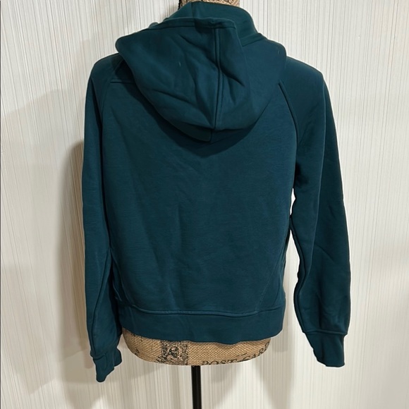 NWOT Danskin Teal Hoodie Sweatshirt - Picture 6 of 8